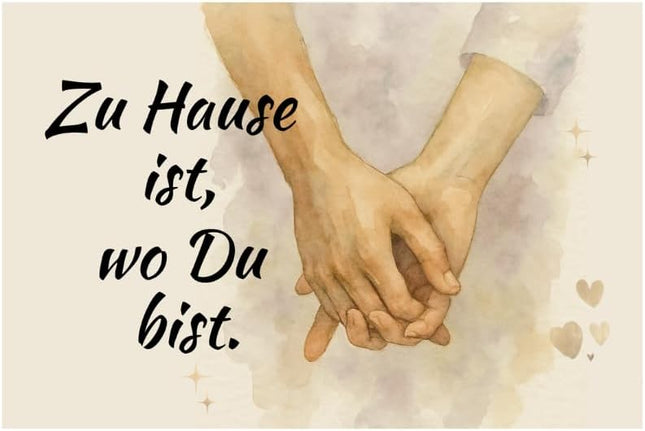 Zu Hause ist, wo du bist – Magnet, Bild 1