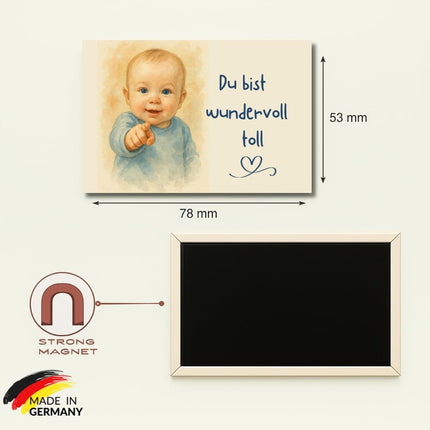 Du bist wundervoll toll – Magnet, Bild 6