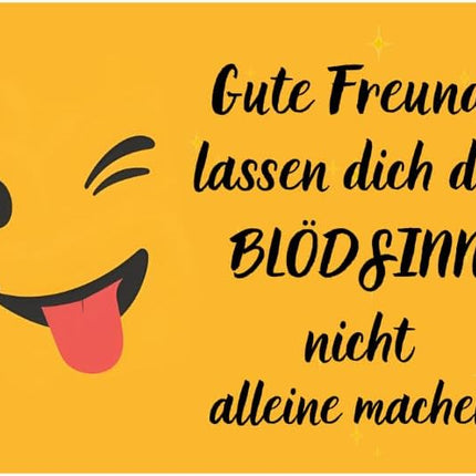 Gute Freunde lassen dich den Blödsinn nie alleine machen – Zolavia Magnet, Bild 1