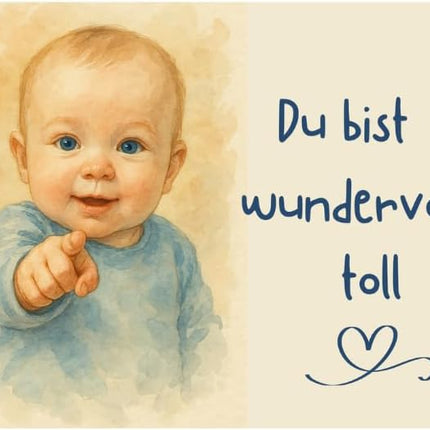 Du bist wundervoll toll – Magnet, Bild 1