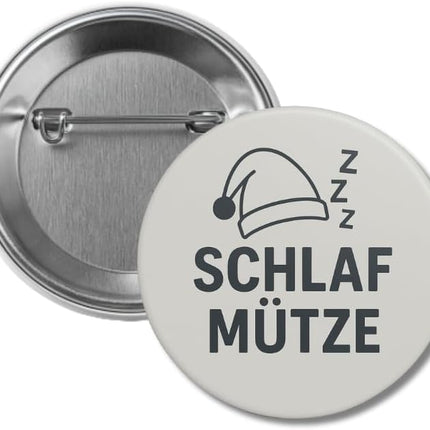 Schlafmütze – Ansteckbutton, Bild 1
