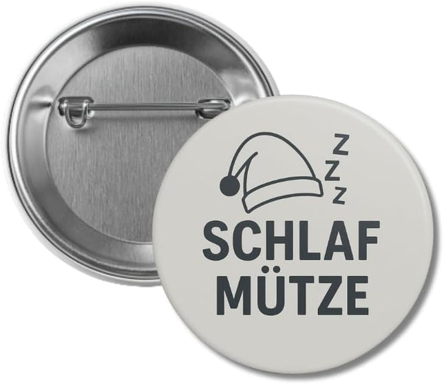 Schlafmütze – Ansteckbutton, Bild 1