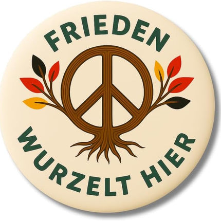 Frieden wurzelt hier – Magnet, Bild 1