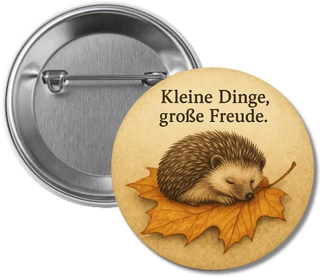 Kleine Dinge, große Freude – Ansteckbutton, Bild 1