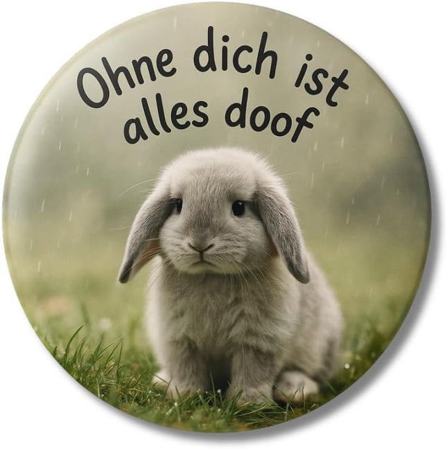Ohne dich ist alles doof – Zolavia Magnet, Bild 1