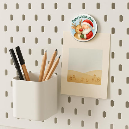 Frohe Weihnachten, Santa und Rentier – Zolavia Magnet, Bild 5