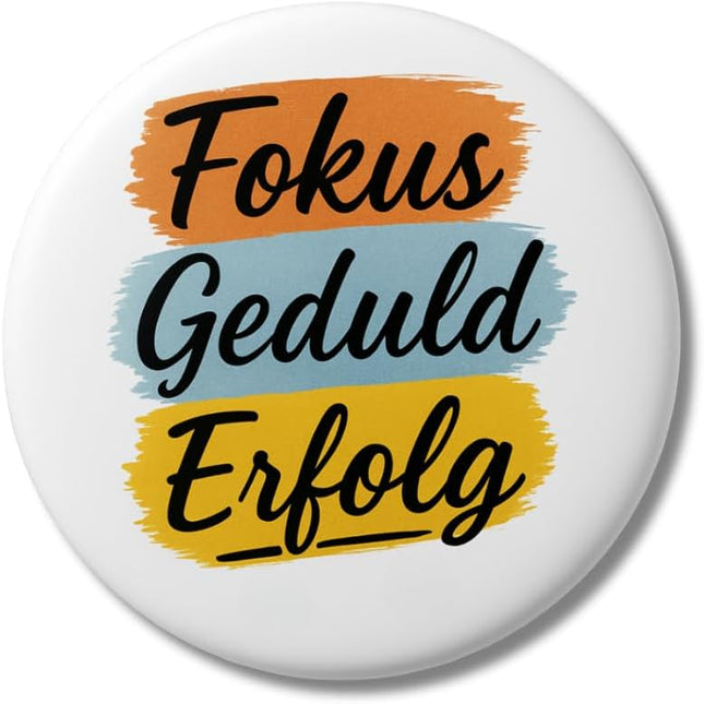 Fokus, Geduld, Erfolg – Magnet, Bild 1