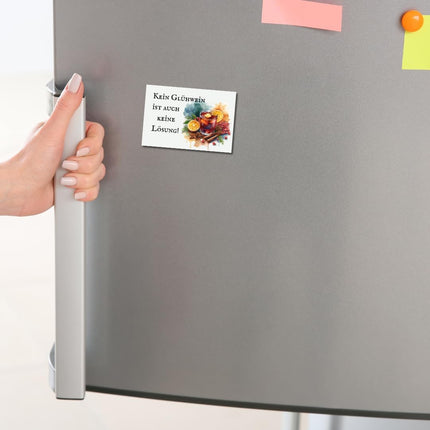 Kein Glühwein ist auch keine Lösung – Magnet, Bild 5