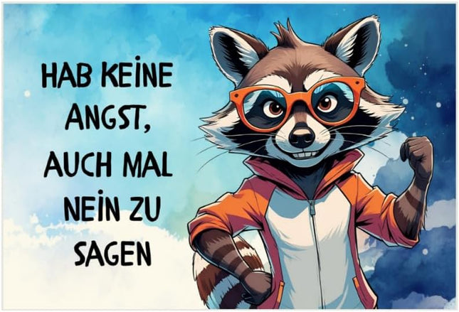 Hab keine Angst, Nein zu sagen – Magnet, Bild 1