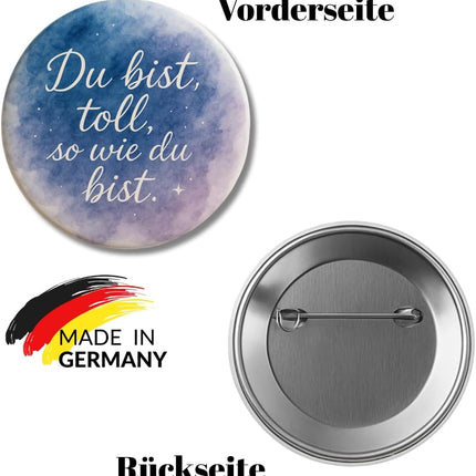Du bist toll, so wie du bist – Ansteckbutton, Bild 2