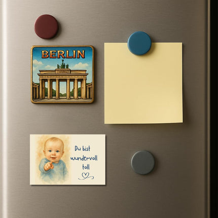 Du bist wundervoll toll – Magnet, Bild 3