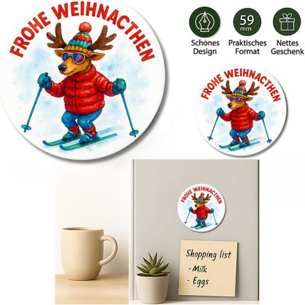 Ski-Rentier – Zolavia Magnet, Bild 2