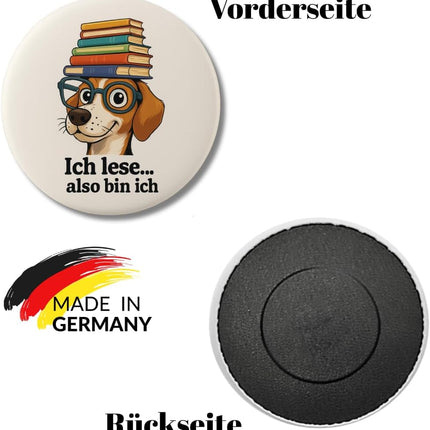 Ich lese, also bin ich – Zolavia Magnet, Bild 3