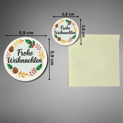 Frohe Weihnachten im Kranz – Zolavia Magnet, Bild 4