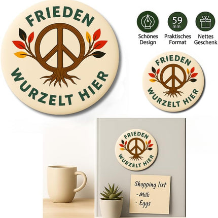 Frieden wurzelt hier – Magnet, Bild 2