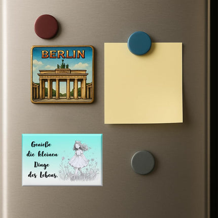 Genieße die kleinen Dinge des Lebens – Magnet, Bild 3