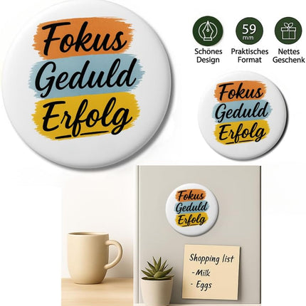 Fokus, Geduld, Erfolg – Magnet, Bild 3