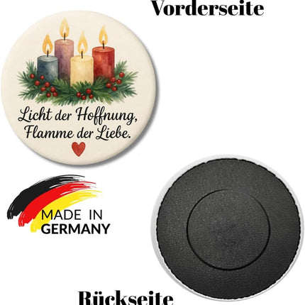 Weihnachtskerze – Zolavia Magnet, Bild 3
