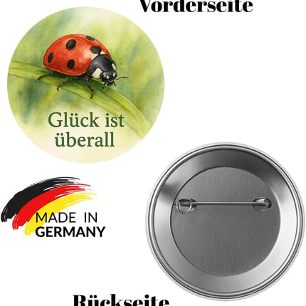 Glück ist überall – Ansteckbutton, Bild 2