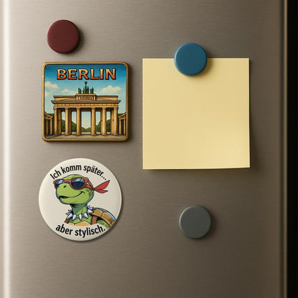 Ich komm später, aber stylisch – Magnet, Bild 4