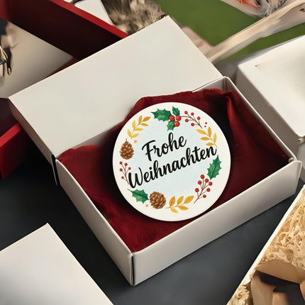 Frohe Weihnachten im Kranz – Zolavia Magnet, Bild 6