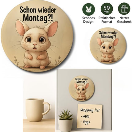 Schon wieder Montag?! – Magnet, Bild 2