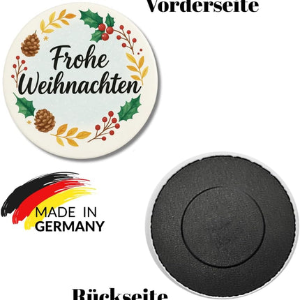 Frohe Weihnachten im Kranz – Zolavia Magnet, Bild 3