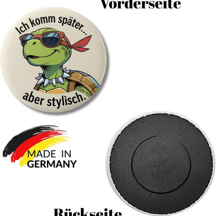 Ich komm später, aber stylisch – Magnet, Bild 3