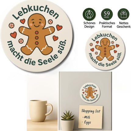 Lebkuchen macht die Seele süß – Zolavia Magnet, Bild 2
