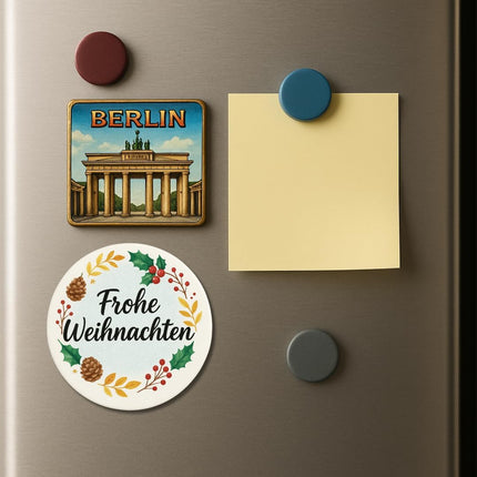 Frohe Weihnachten im Kranz – Zolavia Magnet, Bild 7