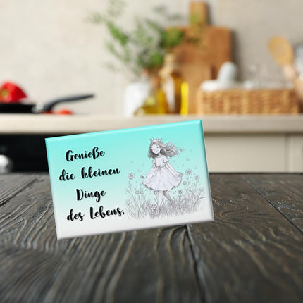 Genieße die kleinen Dinge des Lebens – Magnet, Bild 6