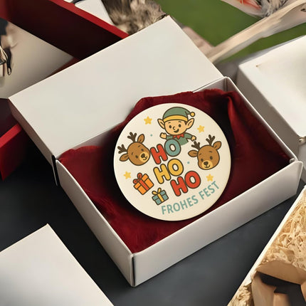 Ho Ho Ho, Elf und Rentier – Zolavia Magnet, Bild 6