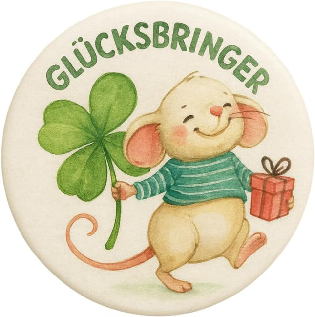 Glücksbringer Maus – Zolavia Magnet, Bild 1