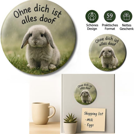 Ohne dich ist alles doof – Zolavia Magnet, Bild 3