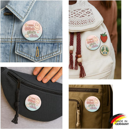 Zum Glück gibt's dich – Ansteckbutton, Bild 4