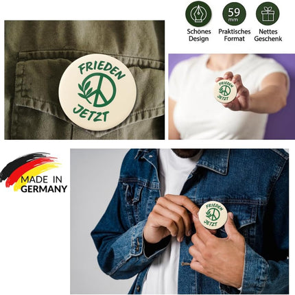 Frieden jetzt – Ansteckbutton, Bild 3