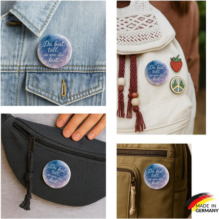 Du bist toll, so wie du bist – Ansteckbutton, Bild 4