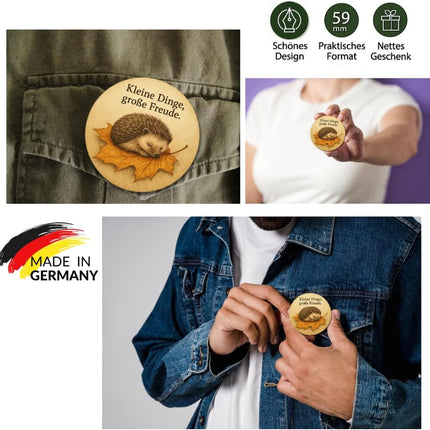 Kleine Dinge, große Freude – Ansteckbutton, Bild 4