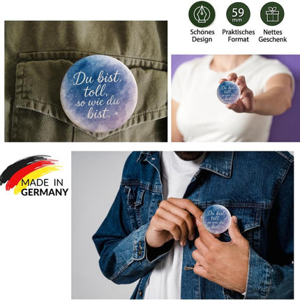 Du bist toll, so wie du bist – Ansteckbutton, Bild 3