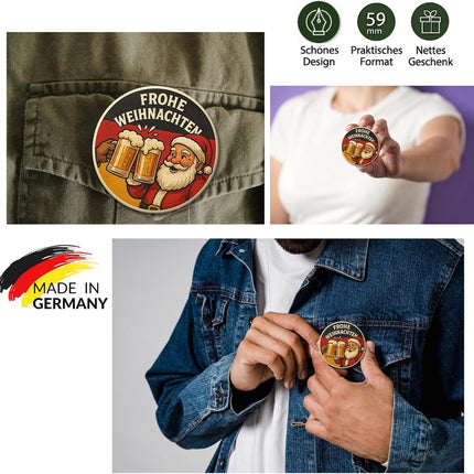 Prost, Weihnachten – Ansteckbutton, Bild 3