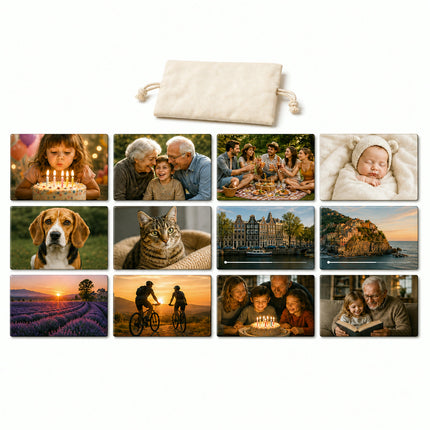 Fotomagnete 12er Set