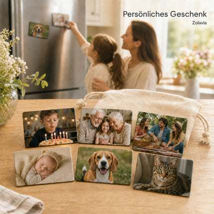 Personalisiertes Geschenk im Stoffbeutel
